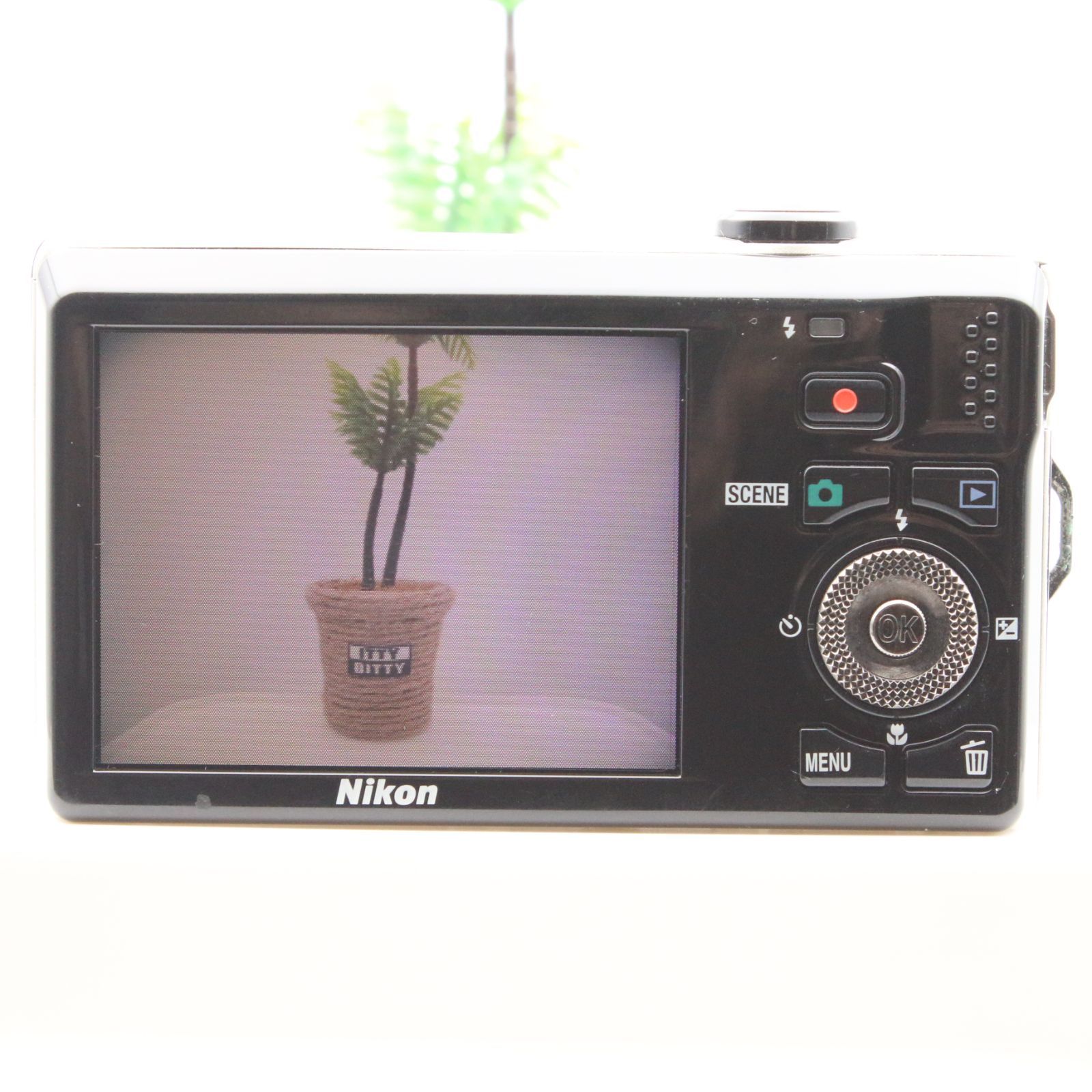 極上品】 Nikon COOLPIX S6000 レッド コンパクトデジタルカメラ