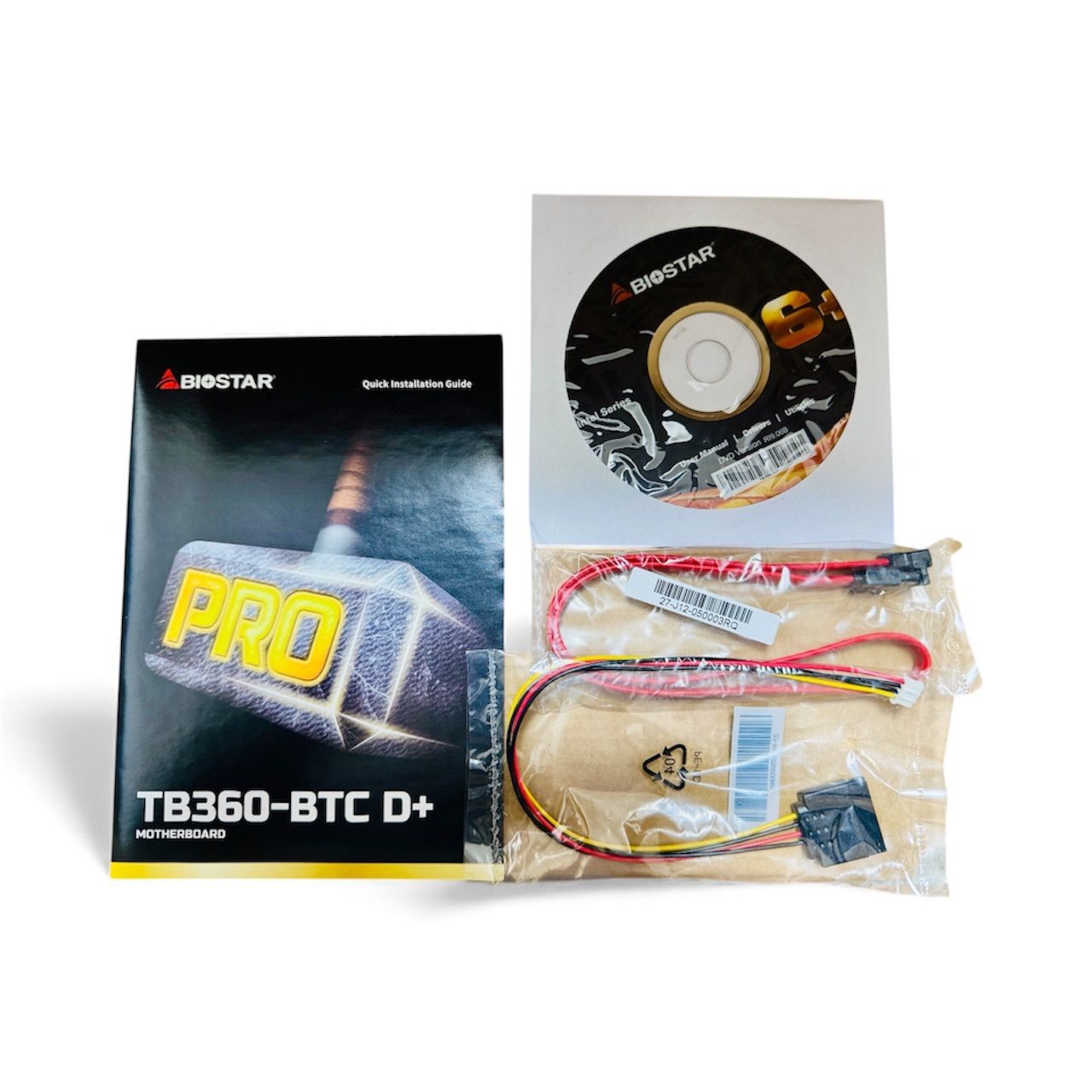 BIOSTAR TB360-BTC D+ マイニング専用マザーボードセット - メルカリ