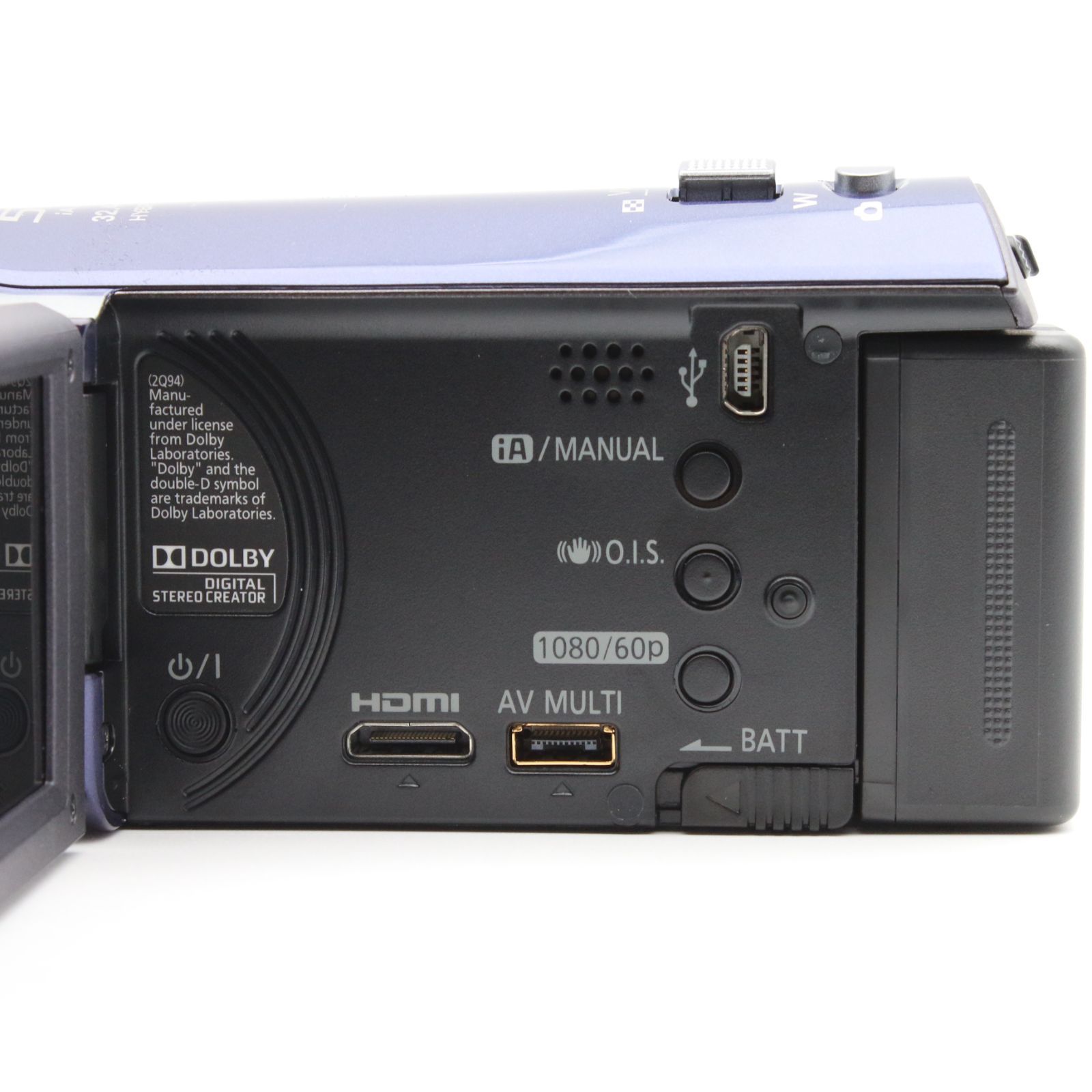 極上品】 Panasonic HC-V300M ネイビーブルー 内蔵メモリー32GB