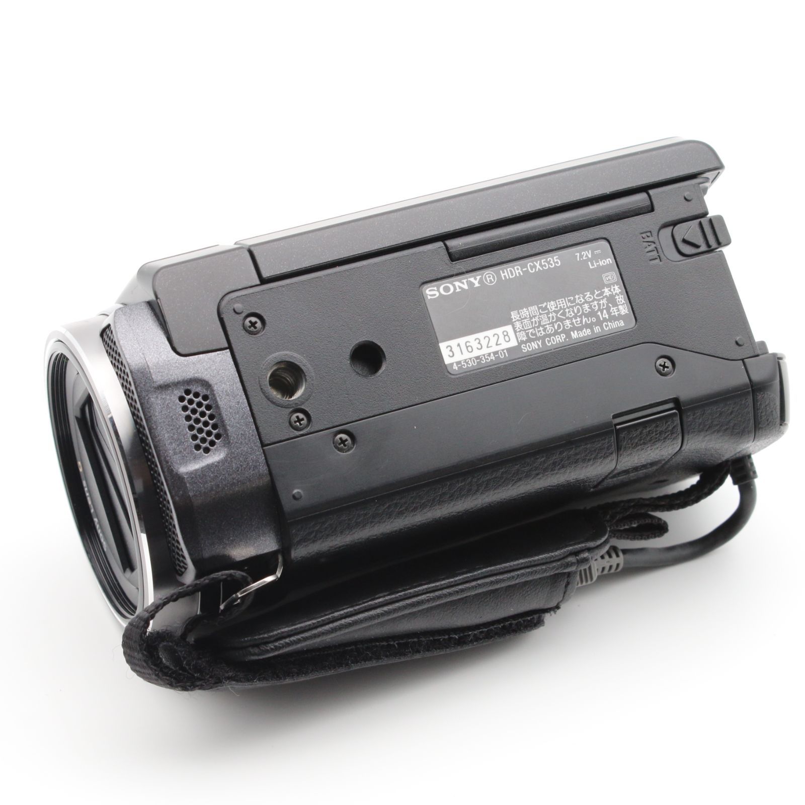 極上品】 SONY HDR-CX535 ブラック ビデオカメラ Handycam CX535 内蔵