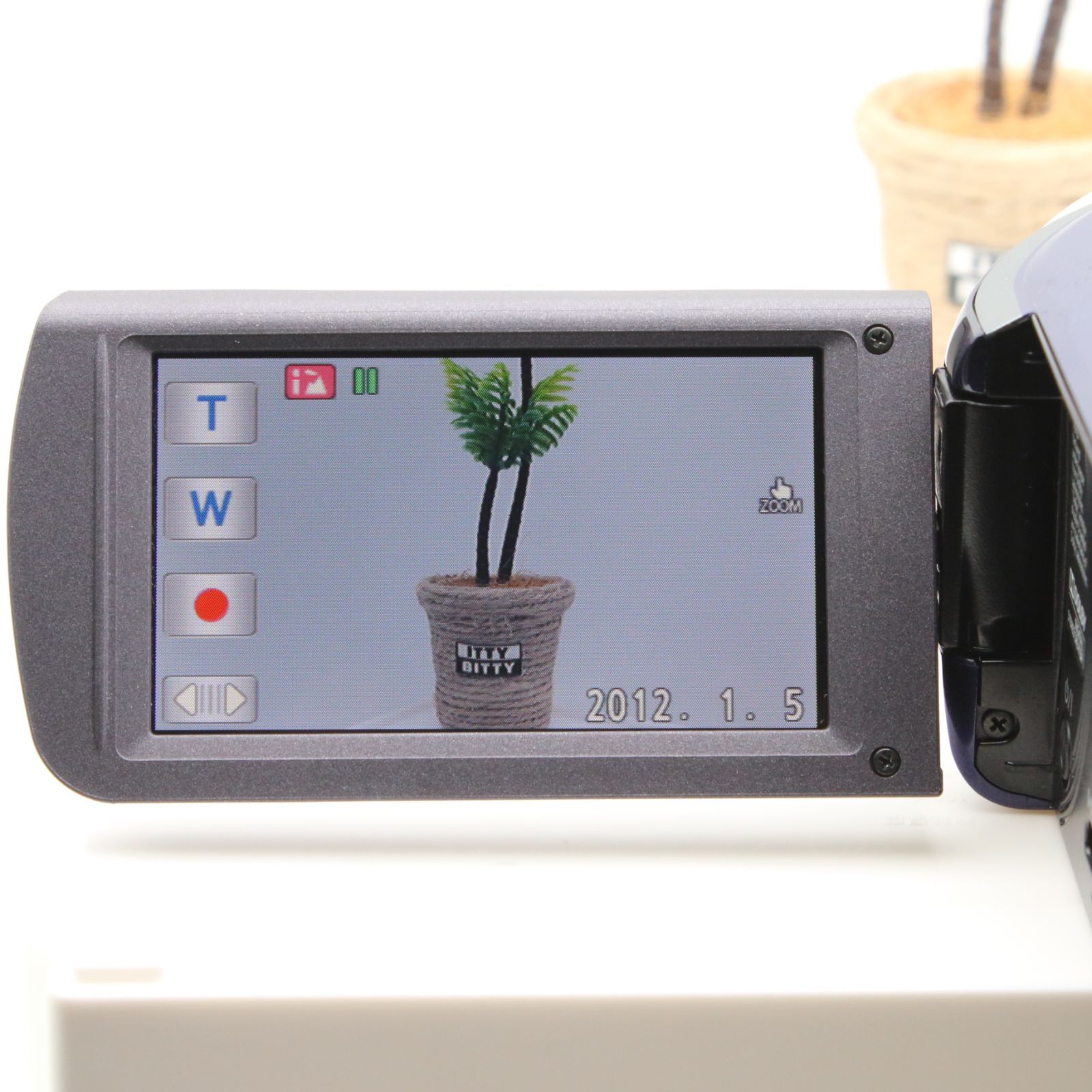 極上品】 Panasonic HC-V300M ネイビーブルー 内蔵メモリー32GB