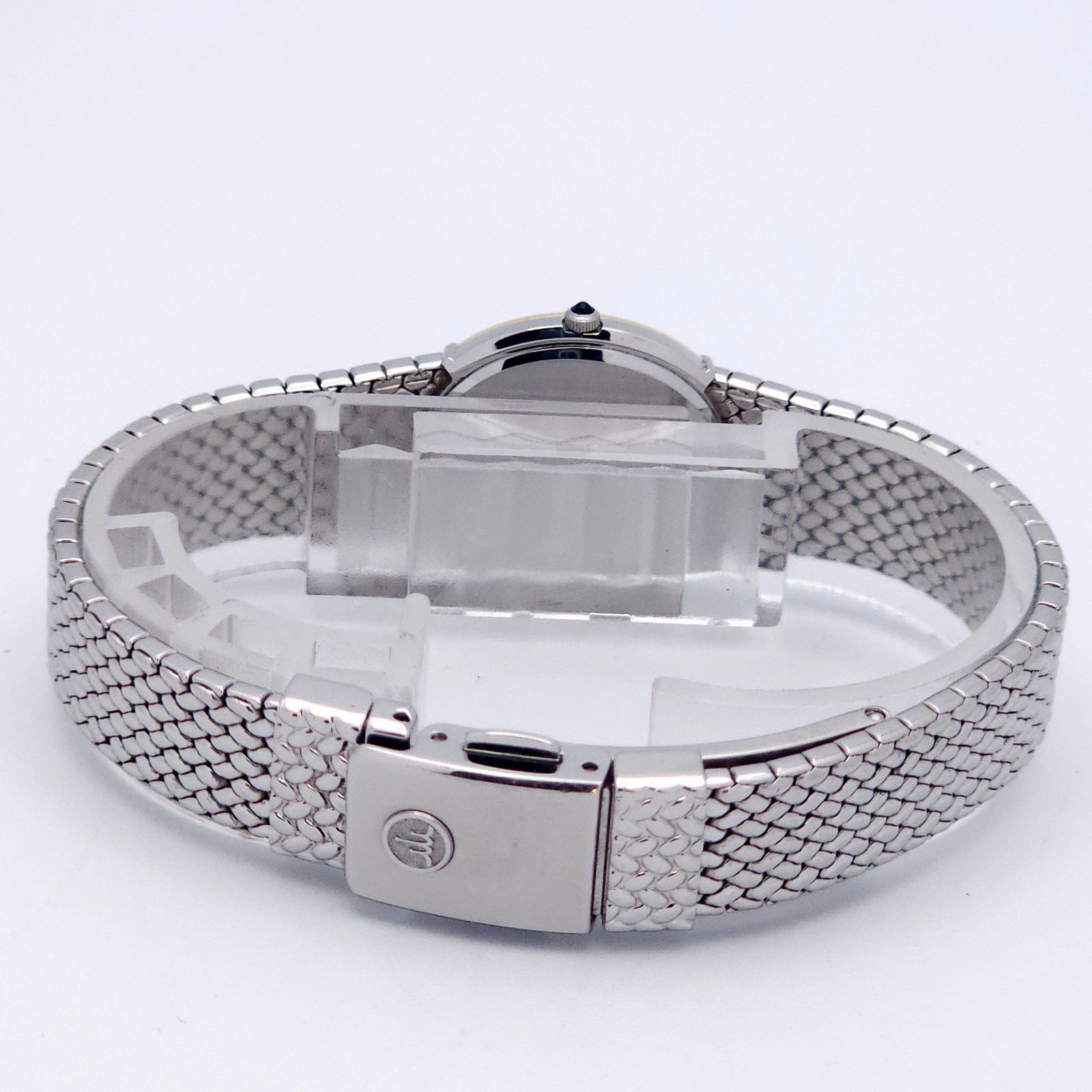 ☆美品 SEIKO セイコー クレドール 5A70-0AT0 シェル QZ 動作品 18KT+ 