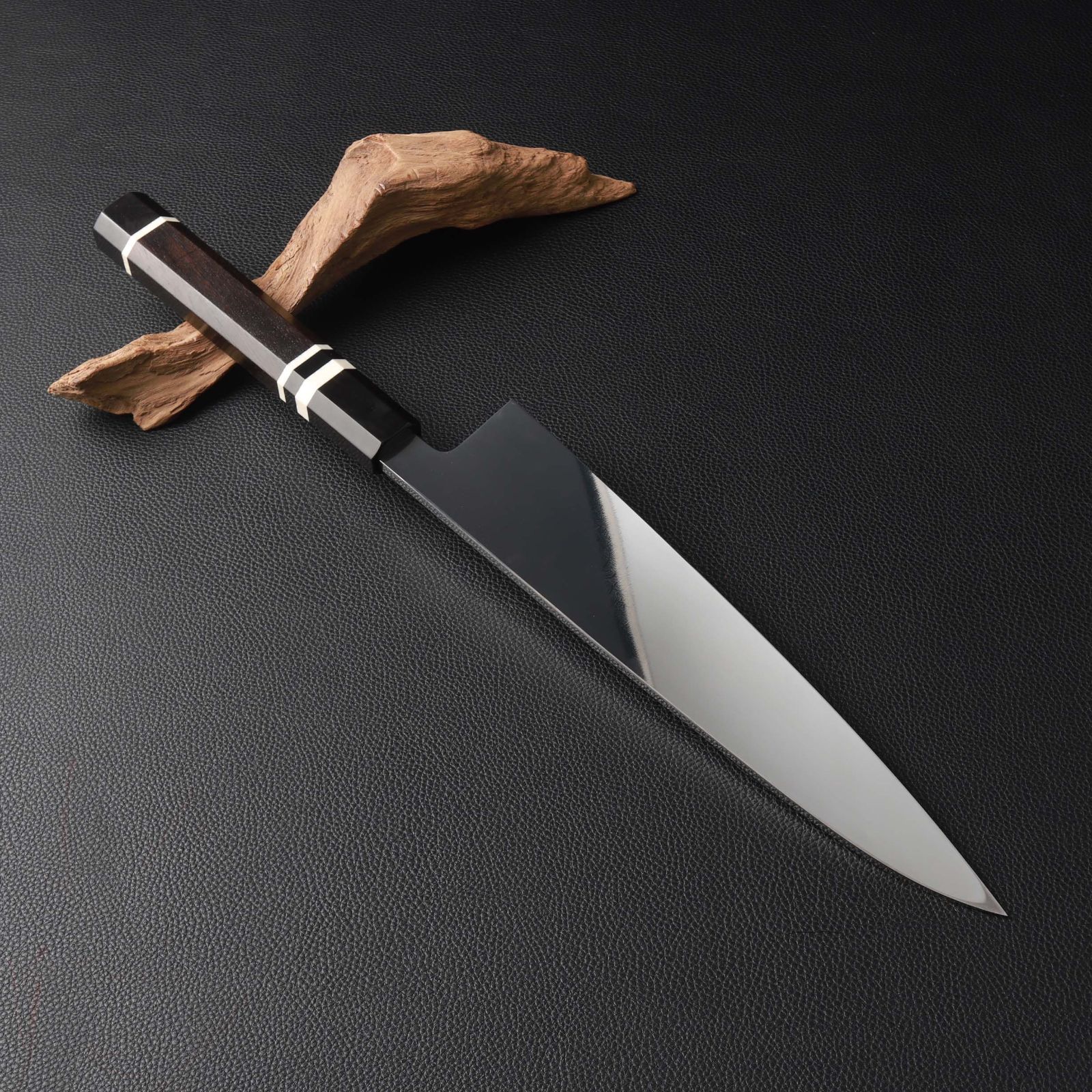 身卸し包丁 舟行包丁 9寸（刃渡り270mm）通常鏡面仕上げ 本刃付け 八角