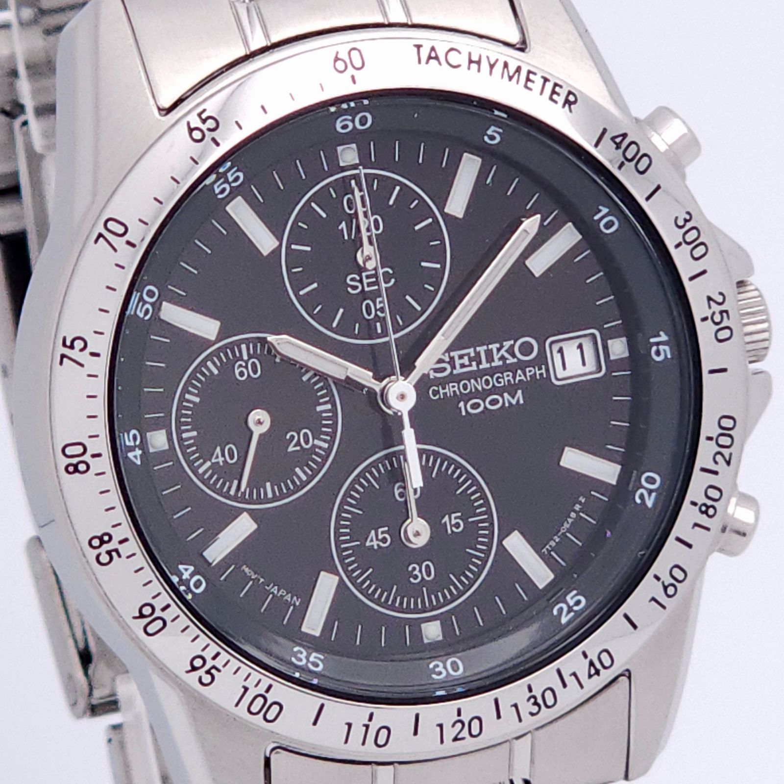 ☆良品 SEIKO セイコー クロノグラフ 7T92-0DW0 QZ 動作品 - メルカリ