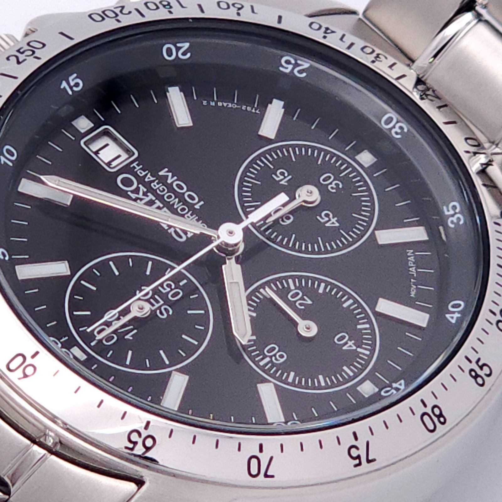 ☆良品 SEIKO セイコー クロノグラフ 7T92-0DW0 QZ 動作品 - メルカリ