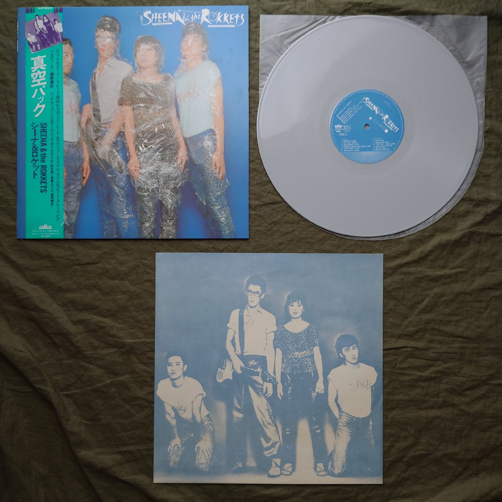 傷なし美盤 レア グレー盤 1979年 シーナ＆ロケッツ Sheena & The