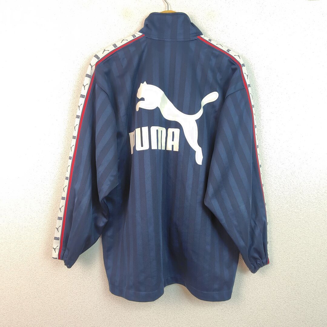 PUMA プーマ トラックジャケット ジャージ ストライプ バックプリント
