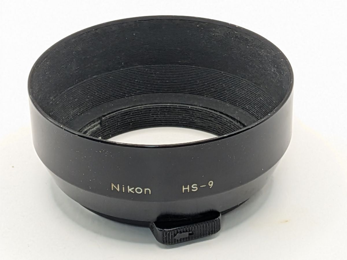 Nikon ニコン HS-9 50mm F1.4 Ai-S用 レンズフード メタルフード