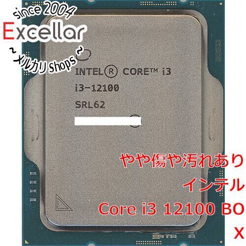 bn:17] Core i3 12100 3.3GHz 12M LGA1700 60W SRL62 - メルカリ
