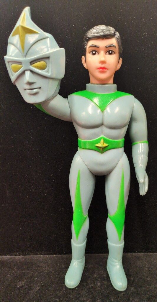 ブルマァク ミラーマン 水色成型 240mm 面替え2種付き 240mm - メルカリ