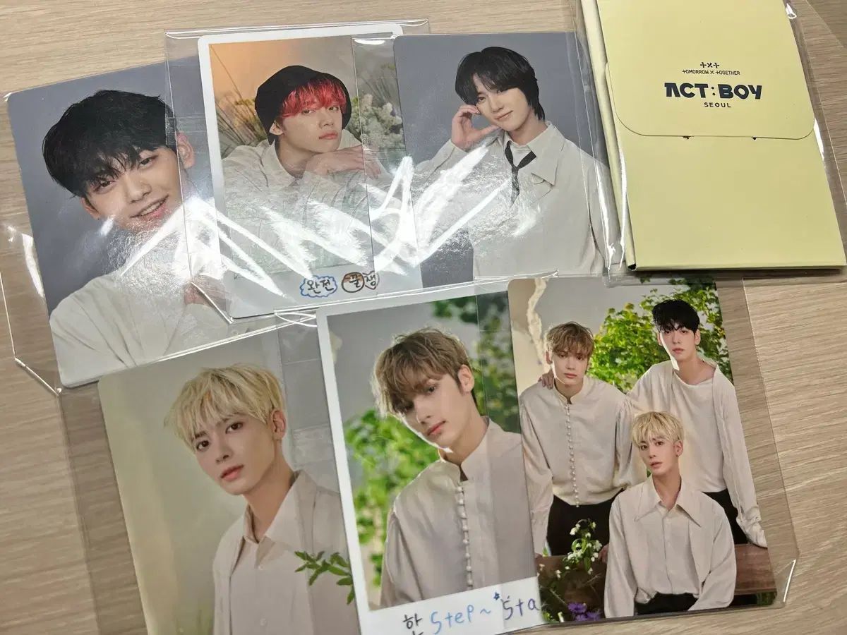 TXT ACT:BOY ミニフォト ユニット 1 トレカ TOMORROW X TOGETHER(TXT) 투바투 ACT BOY ファンラ ミニ トレカ ミニ