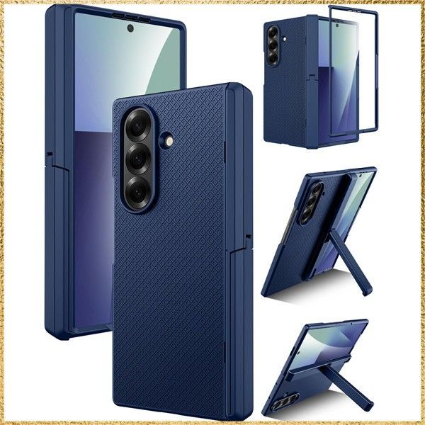 ☆彡送料無料でお届け☆彡 Miimall 対応 Samsung Z Fold7 ケース 防窺フィルム付き キックスタンド ギャラクシー Z Fold 7 スマホケース ヒンジ保護 耐衝撃 軍用規格 軽薄 スクラッチ保護 レンズ保護 Galaxy Z Fold