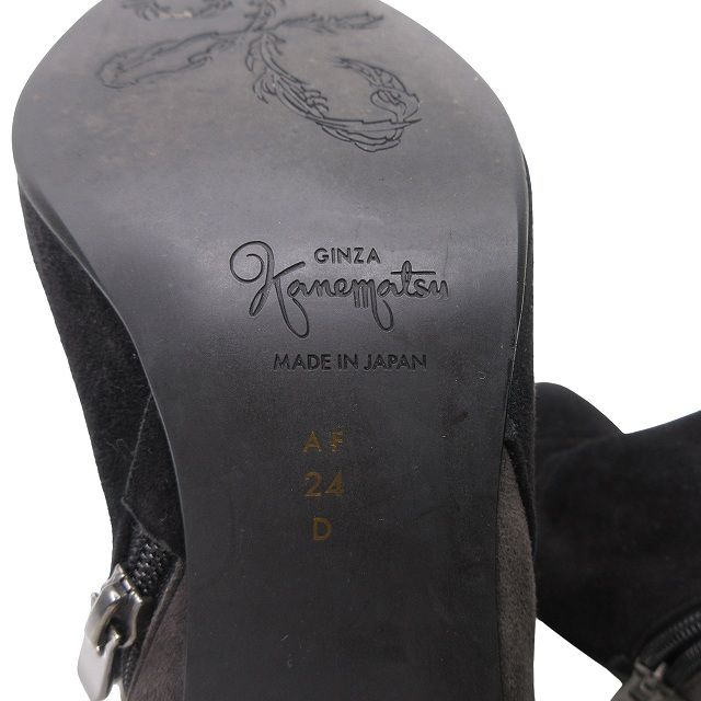 銀座かねまつ GINZA Kanematsu ショートブーツ ブーティ ハイヒール