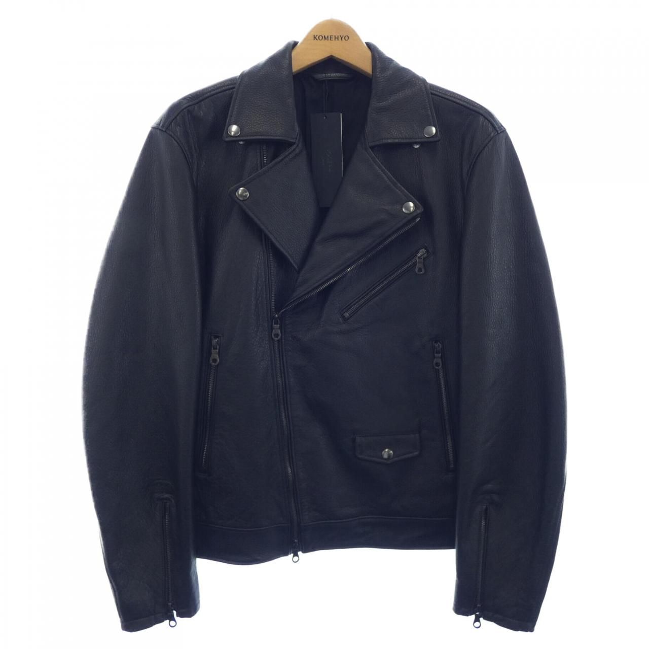 ジョセフオム JOSEPH HOMME LW JI CA 0201 レザーライダースジャケット