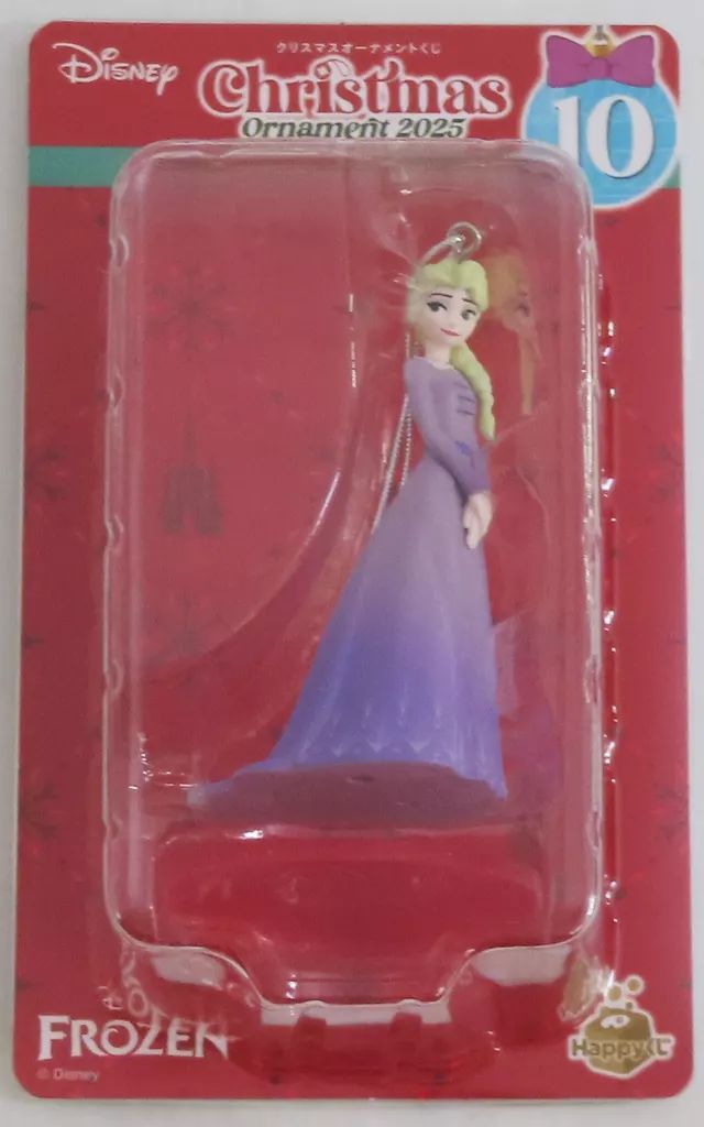 中古】置物・装飾品 エルサ フィギュアオーナメント 「Happyくじ