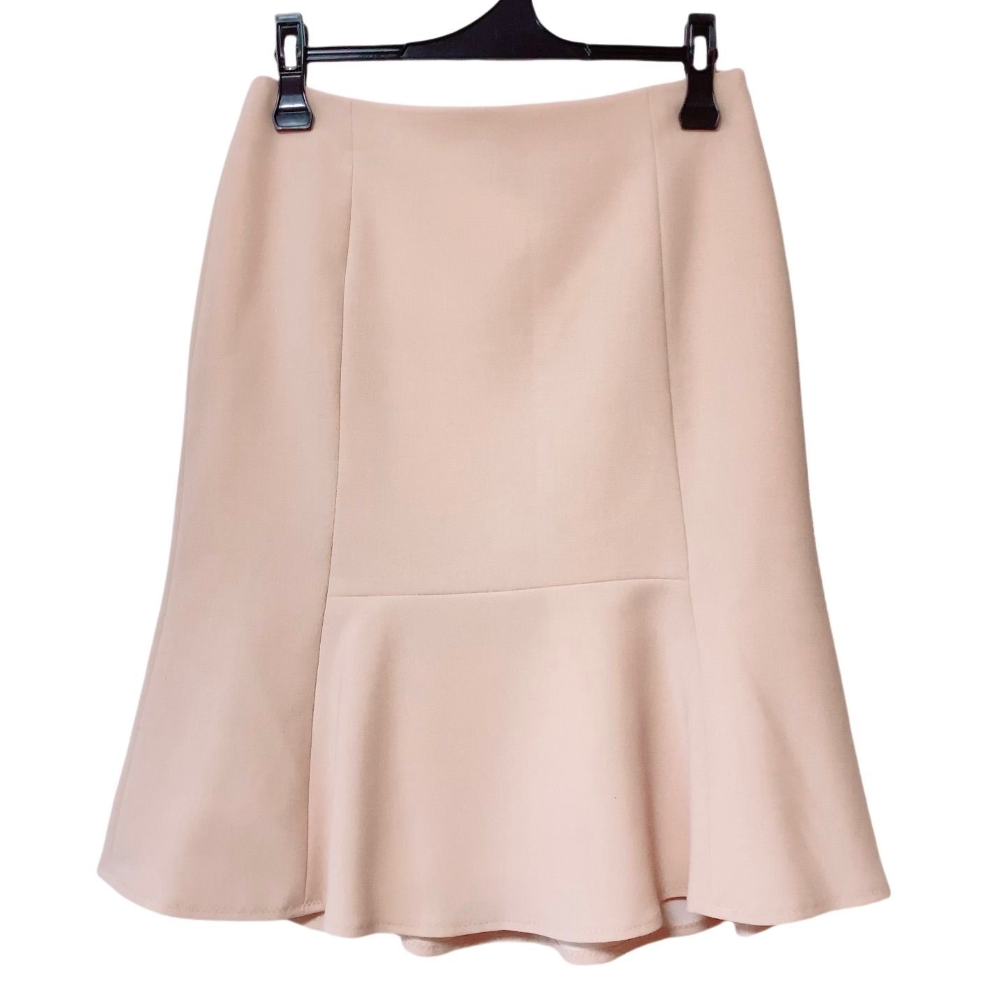 美品】kayMe フレアスカート ピンクベージュ 9 レディース 上品【ZK97