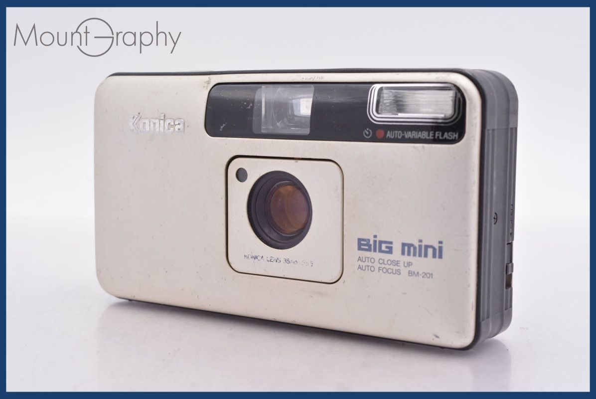 コニカ KONICA Big mini BM-201 35mm F3.5 同梱無料 #am3321 - メルカリ
