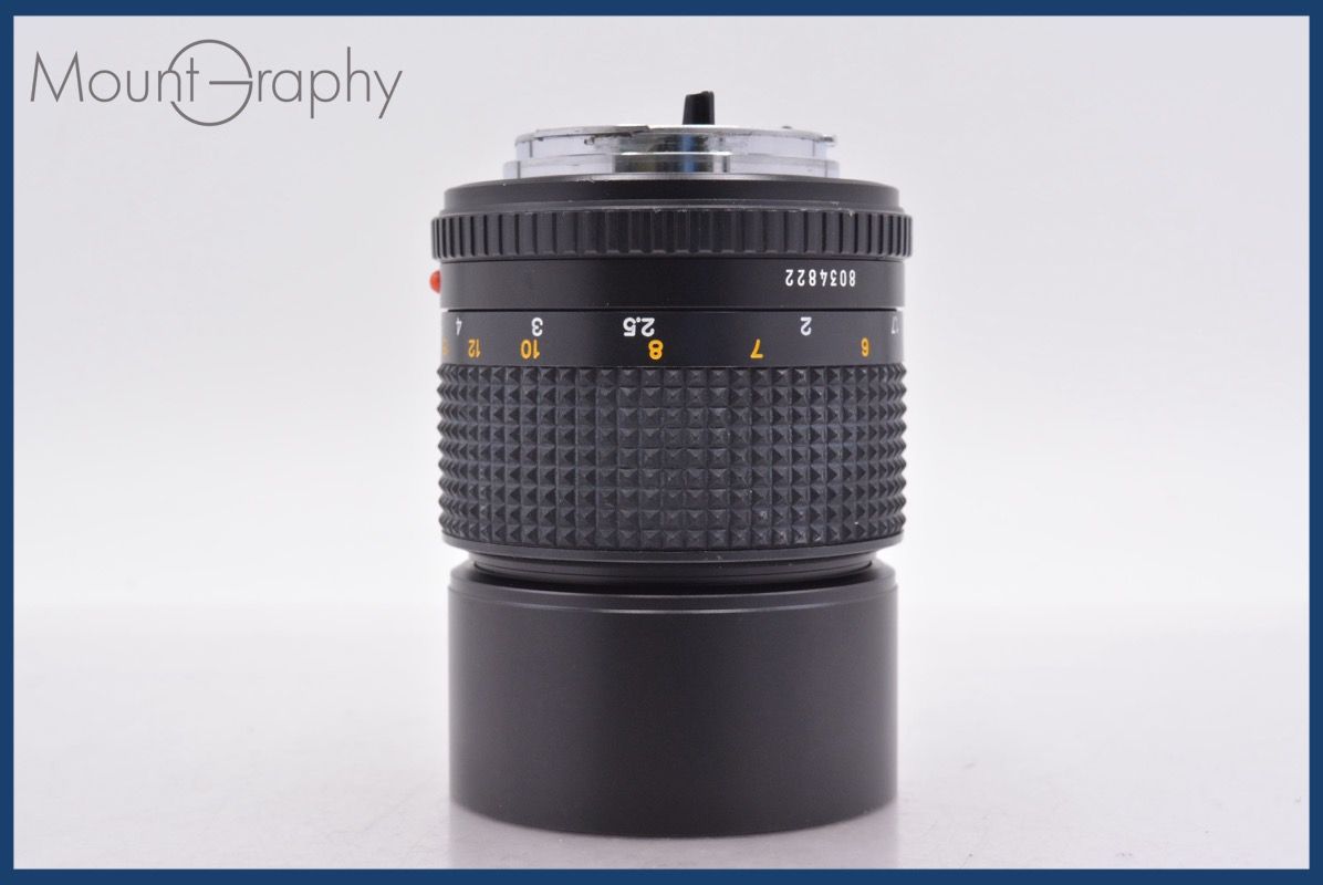 ★良品★ ミノルタ MINOLTA MD 135mm F2.8 前後キャップ&レンズフィルター付 ★完動★同梱可 #mj3947 動作保証】 ミノルタ MINOLTA MD 135mm F2.8 前後キャップ&レンズ