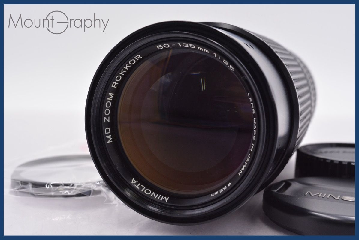 動作保証】 ミノルタ MINOLTA MD ZOOM ROKKOR 50-135mm F3.5 前後
