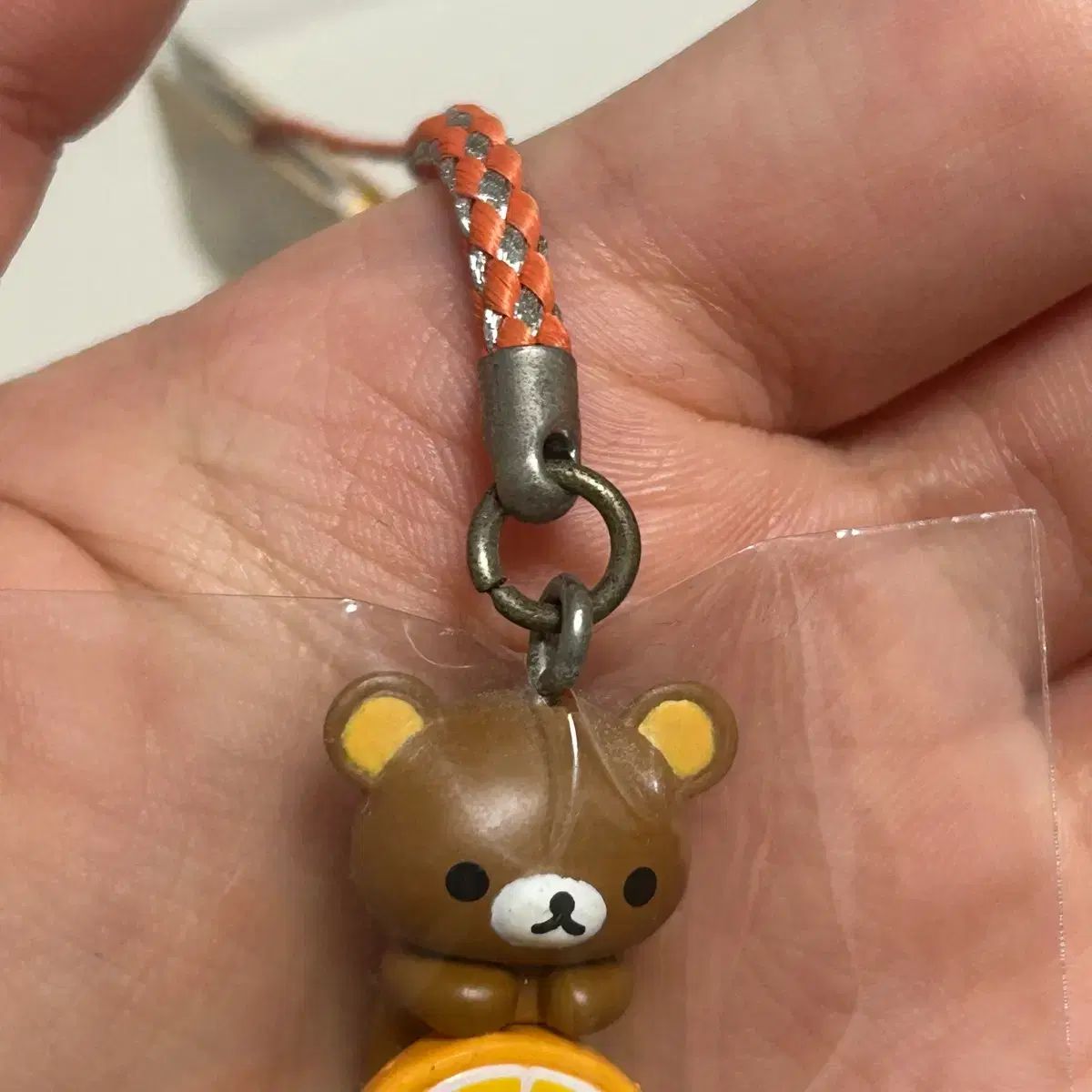 リラックマ オレンジストラップ リラックマ オレンジ ストラップ - メルカリ