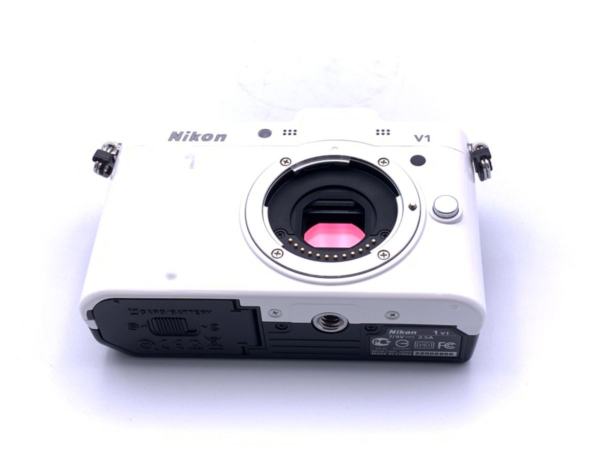 中古】 【並品】 ニコン Nikon 1 V1 ボディ ホワイト - メルカリ