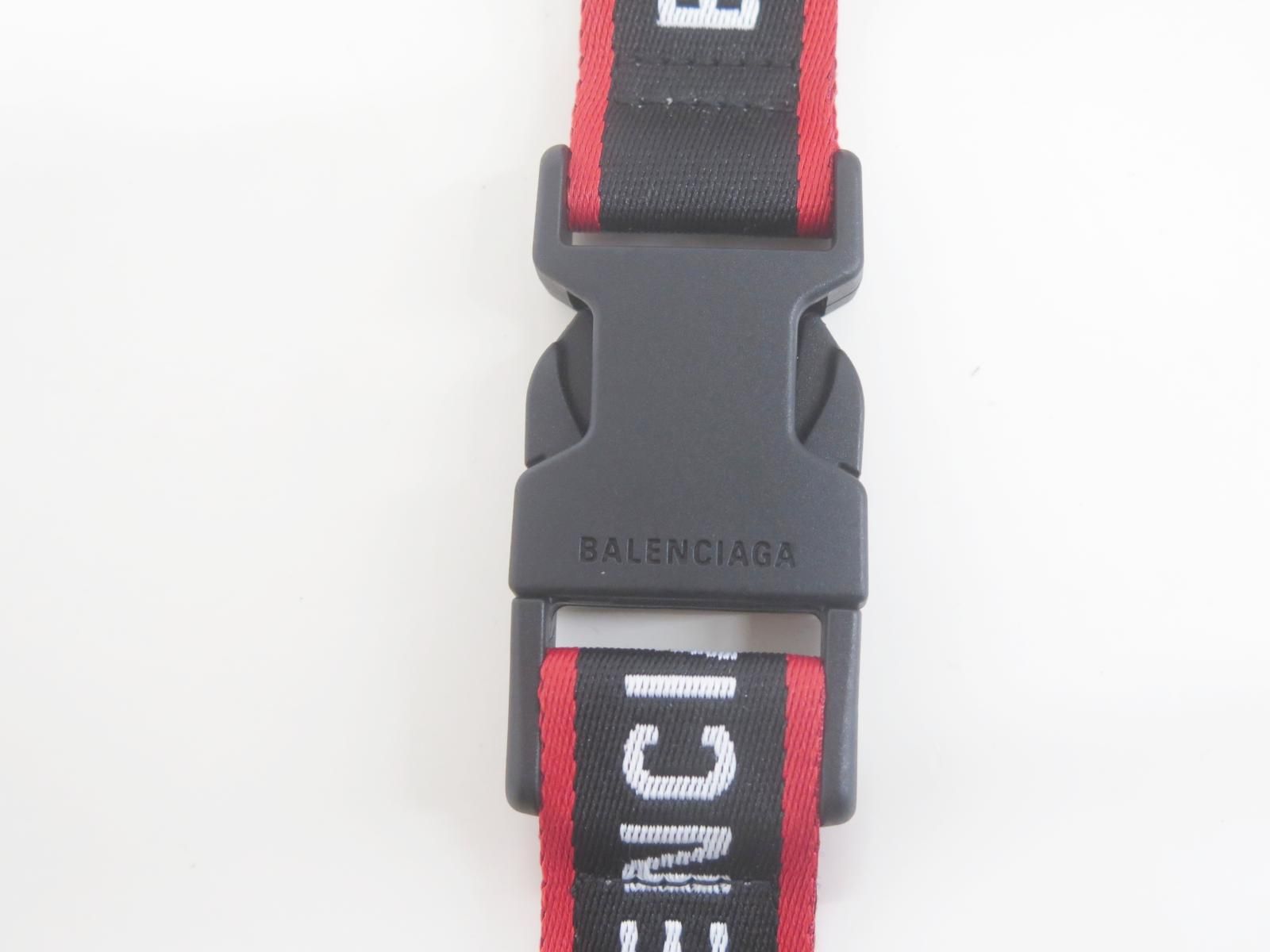 BALENCIAGA バレンシアガ 716933 PHONE HOLDER ネックストラップ 美品