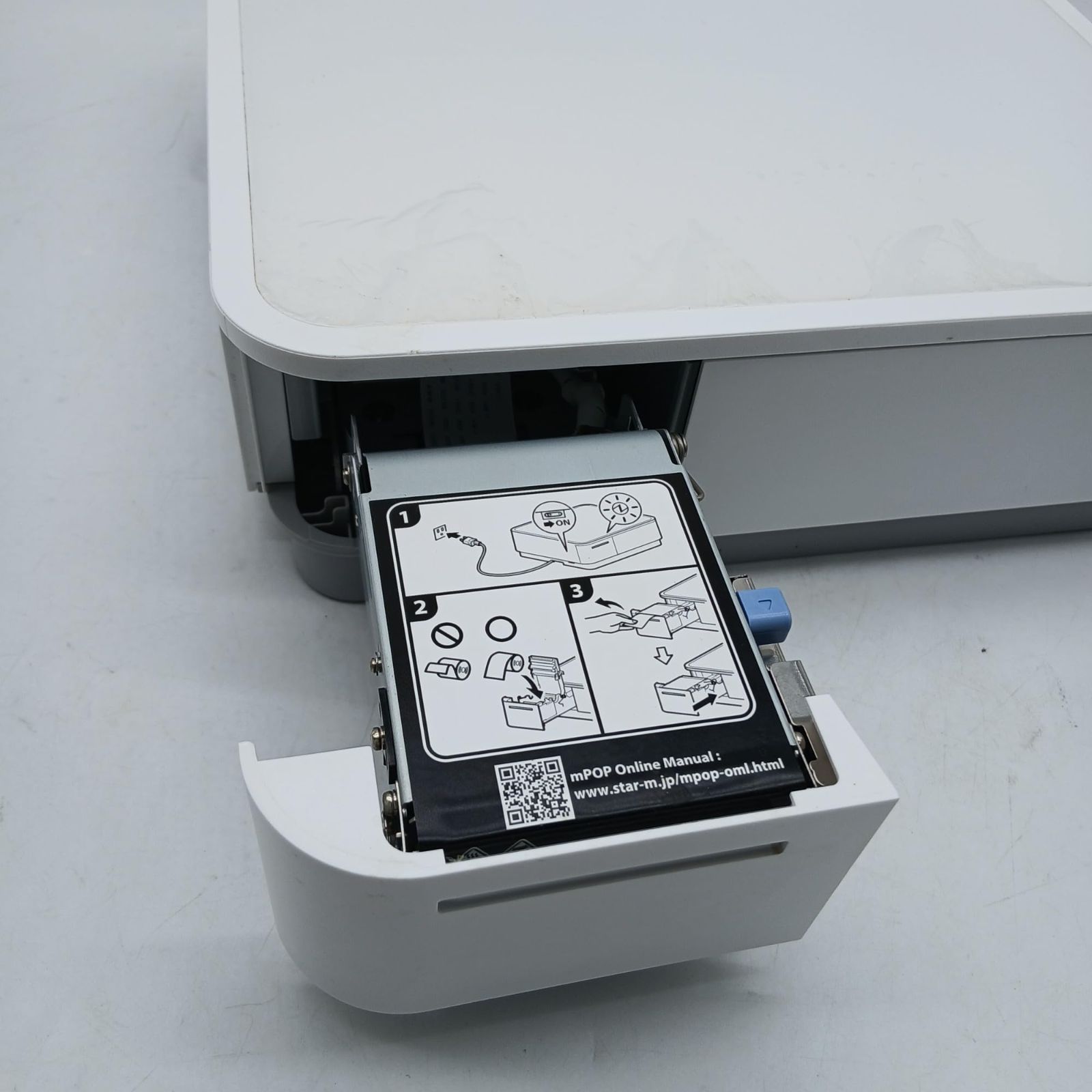 No.4898 スター精密 レシートプリンター ホワイト POP10 WHT JP - メルカリ