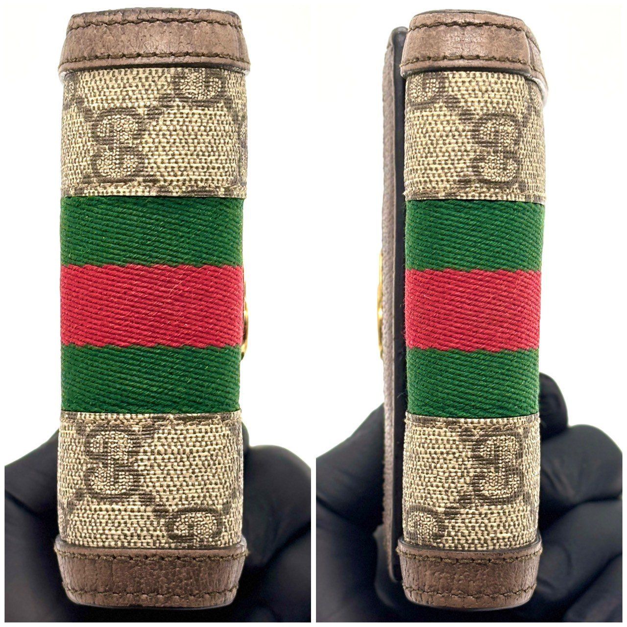 語らず選ばれる、答え】 GUCCI 二つ折り財布 オフィディア GG