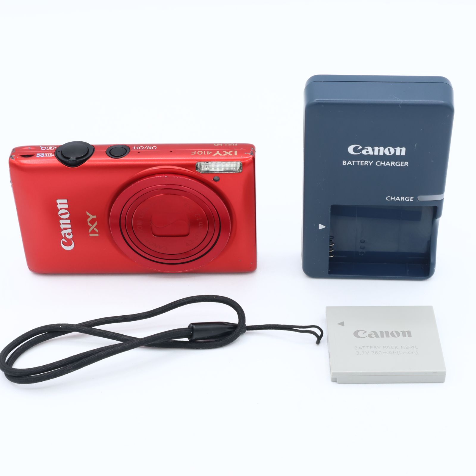 Canon キヤノン デジタルカメラ IXY 410F レッド IXY410F(RE