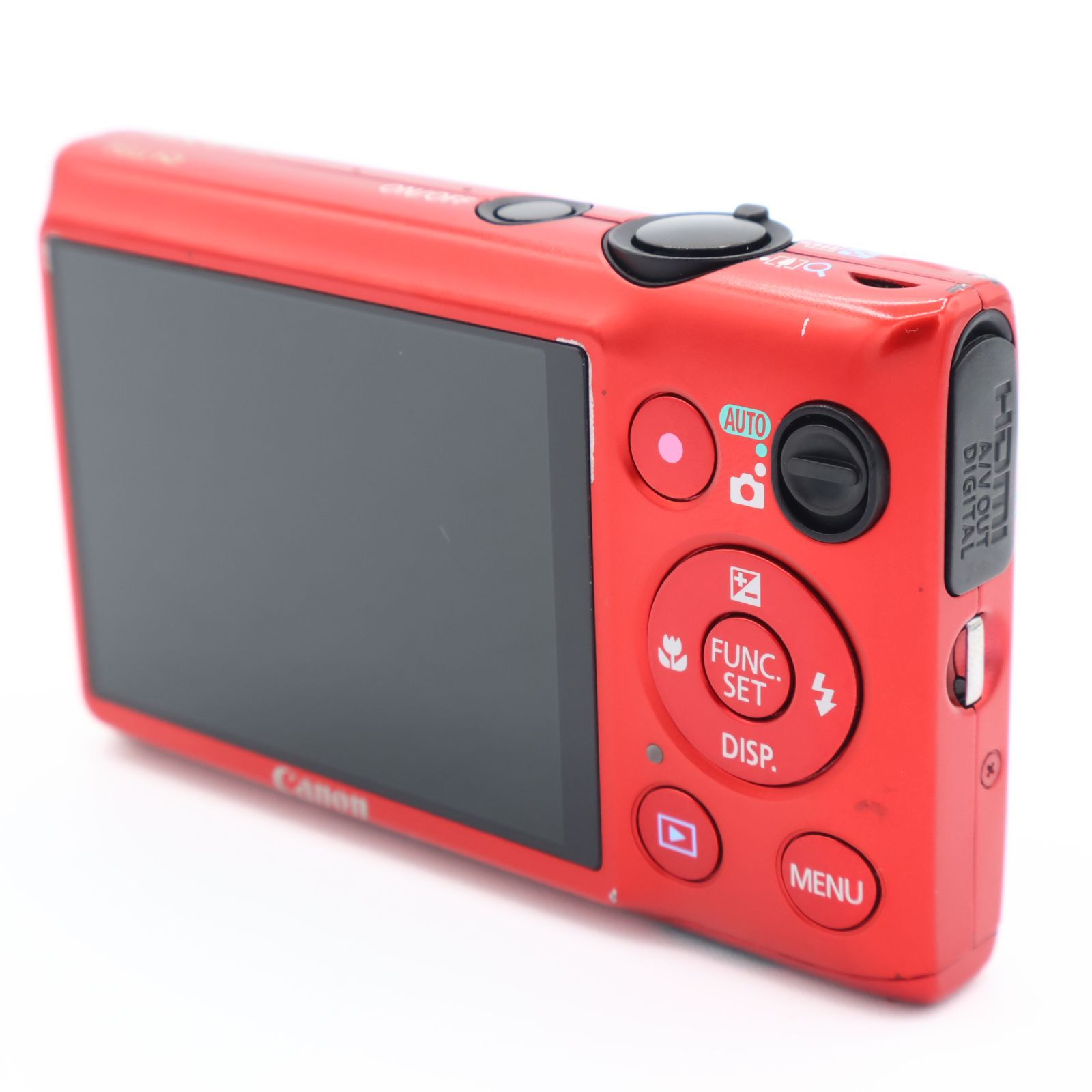 キヤノン　Canon IXY 410F レッド 現状品 ＃A307 Canon キヤノン デジタルカメラ IXY 410F レッド IXY410F(RE