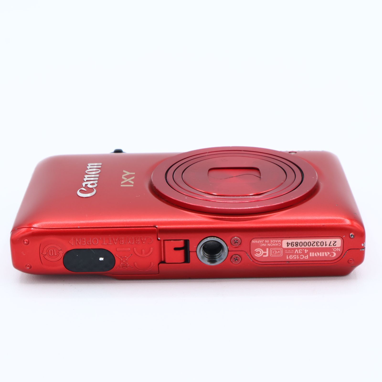 Canon キヤノン デジタルカメラ IXY 410F レッド IXY410F(RE