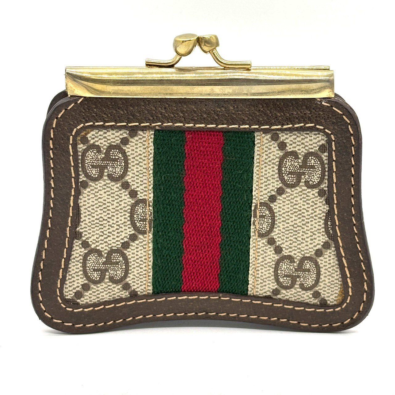 佇まいで選ぶ小物✨ GUCCI オールドグッチ コインケース GGスプリーム