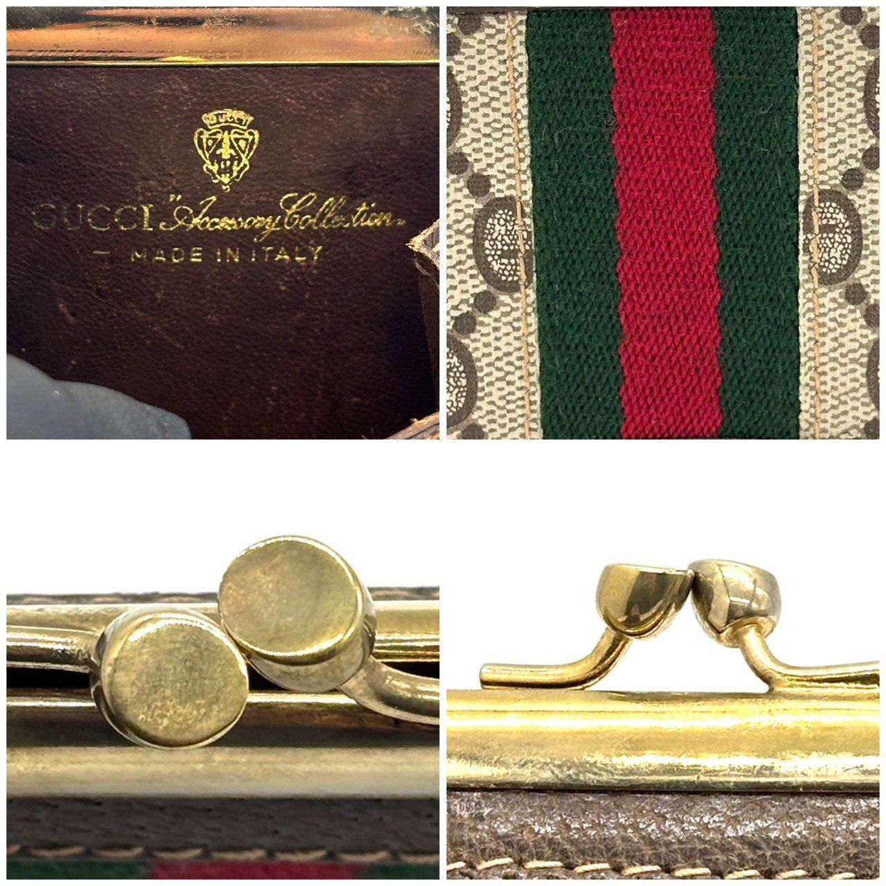 佇まいで選ぶ小物✨ GUCCI オールドグッチ コインケース GGスプリーム