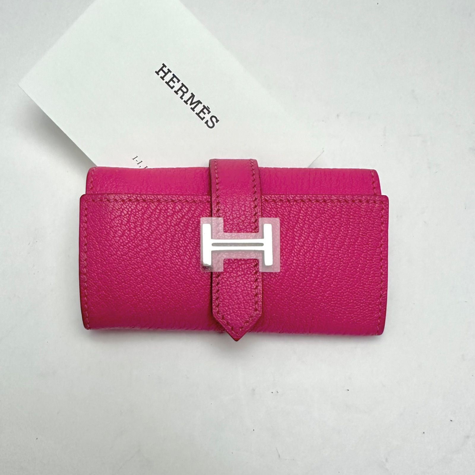 HERMES 【人気モデル｜正規保証】エルメスベアンキーケース - メルカリ