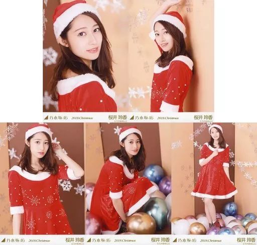中古】生写真(乃木坂46) ◇桜井玲香/「2018.Christmas」WebShop 限定