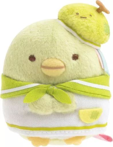 中古】ぬいぐるみ ぺんぎん? てのりぬいぐるみ ぺんぺんフルーツ