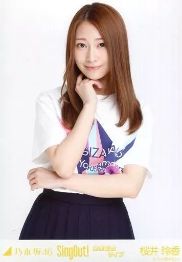 中古】生写真(乃木坂46) 桜井玲香/上半身・「sing out!発売記念ライブT