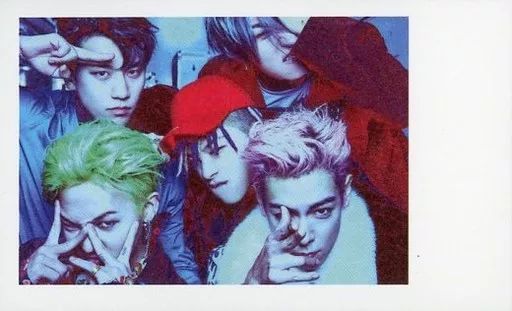 BIGBANG＠コレクションカード（5枚）＠直筆サイン BIGBANG WELCOMING