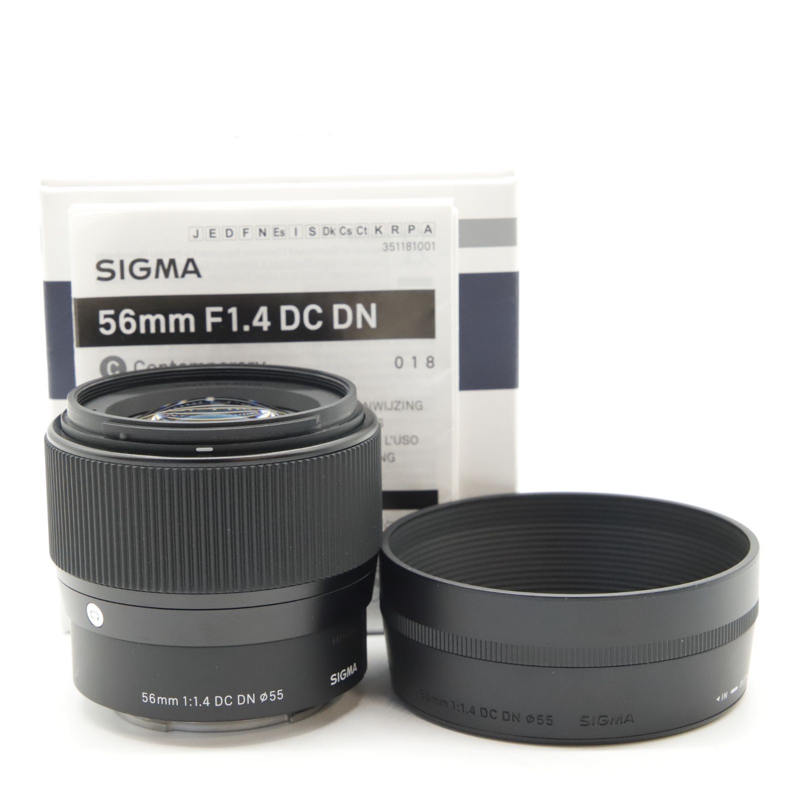 □ほぼ新品□ シグマ(Sigma) レンズ 56mm F1.4 DC DN Sony ソニー E