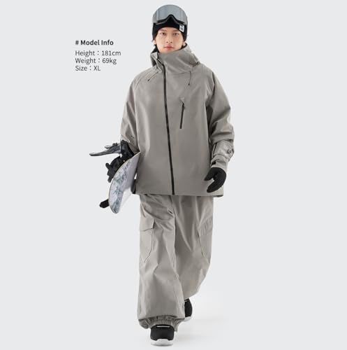 アクレイス] スキーウェア メンズ 上下セット スノーボードウェア