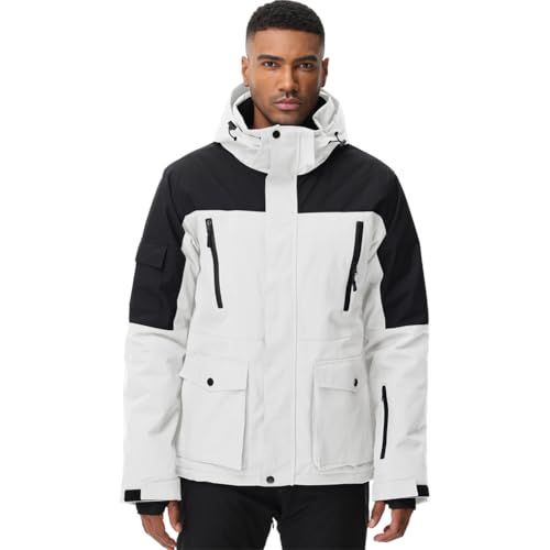 HOTIAN] スノーボードウェア 上下セット メンズ スキーウェア スノボ