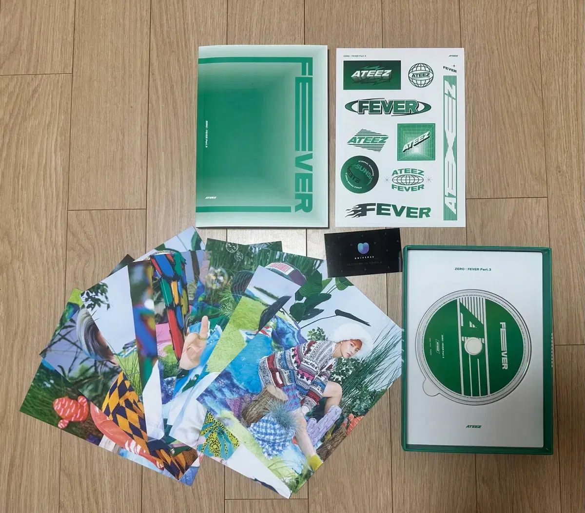 ATEEZ（エイティーズ・アチズ） ZERO : FEVER Part 3 アルバム - メルカリ
