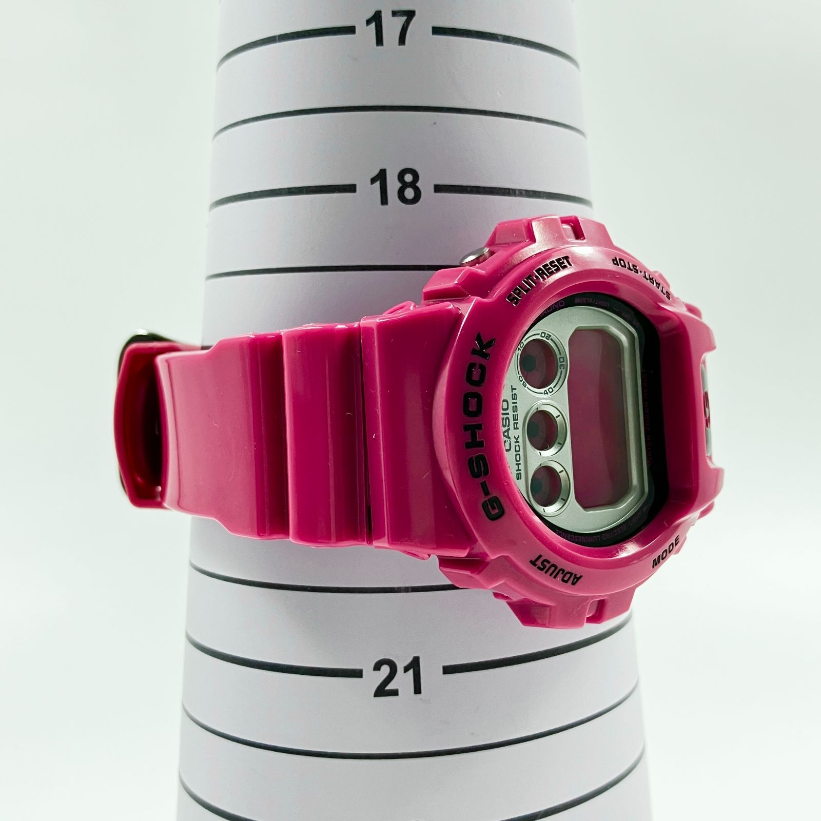 中古】カシオ CASIO G-SHOCK DW-6900CS ピンク 腕時計 デジタル