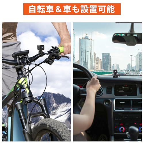 AP内蔵WiFi バイク・自転車用ドライブレコーダー 200万画素 フルHD