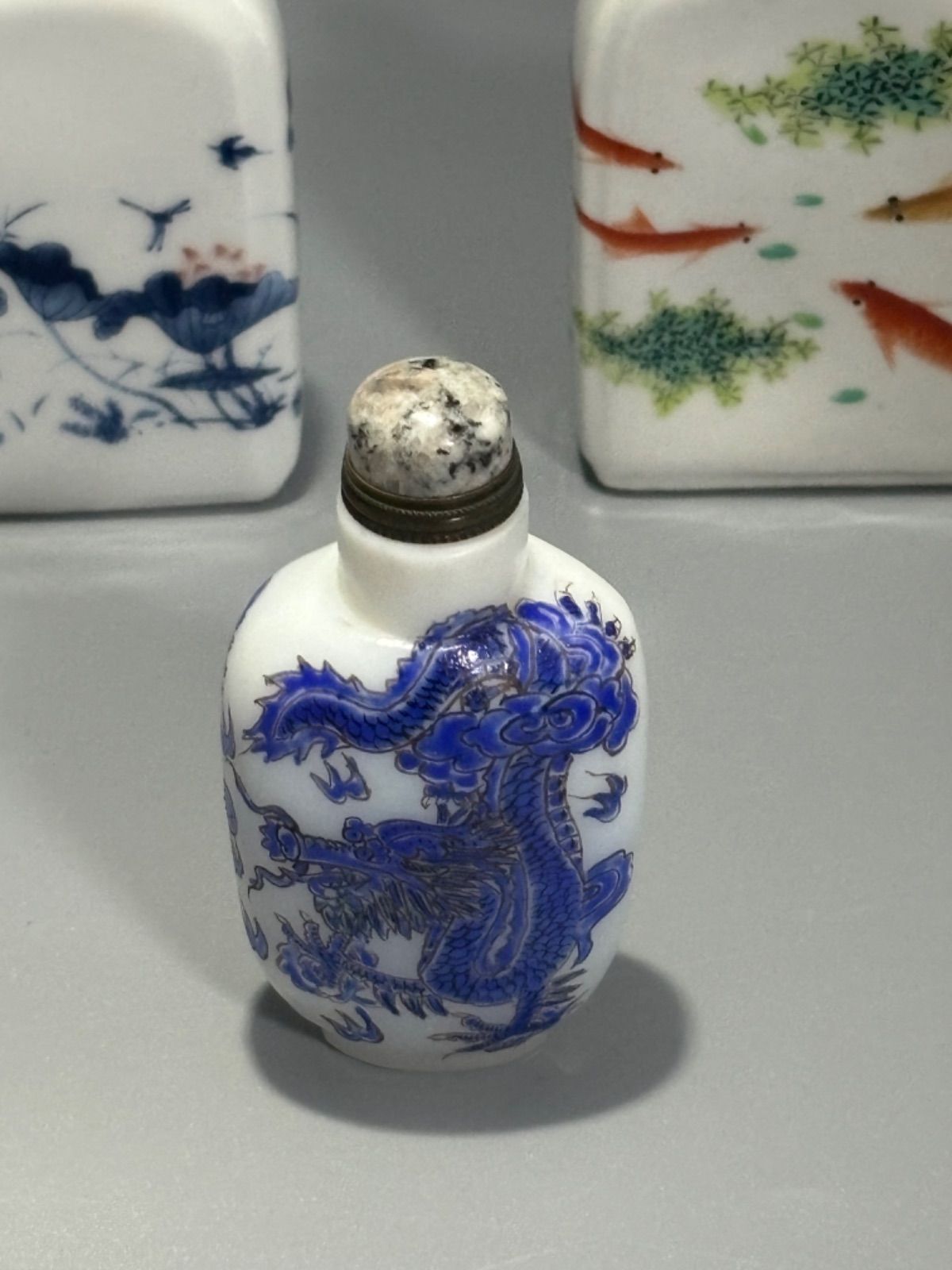 中国古美術 骨董品 香水瓶 鼻煙壺 5個セット - メルカリ