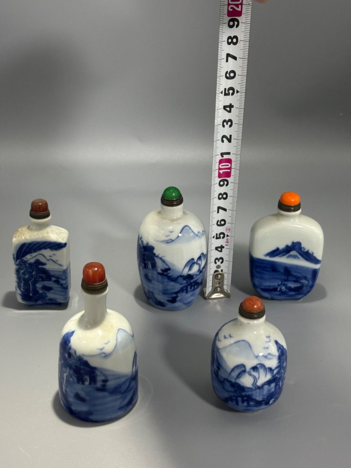 v*5様 中国古美術　鼻煙壺3点　骨董品 中国古美術 骨董品 香水瓶 鼻煙壺 5個セット - メルカリ