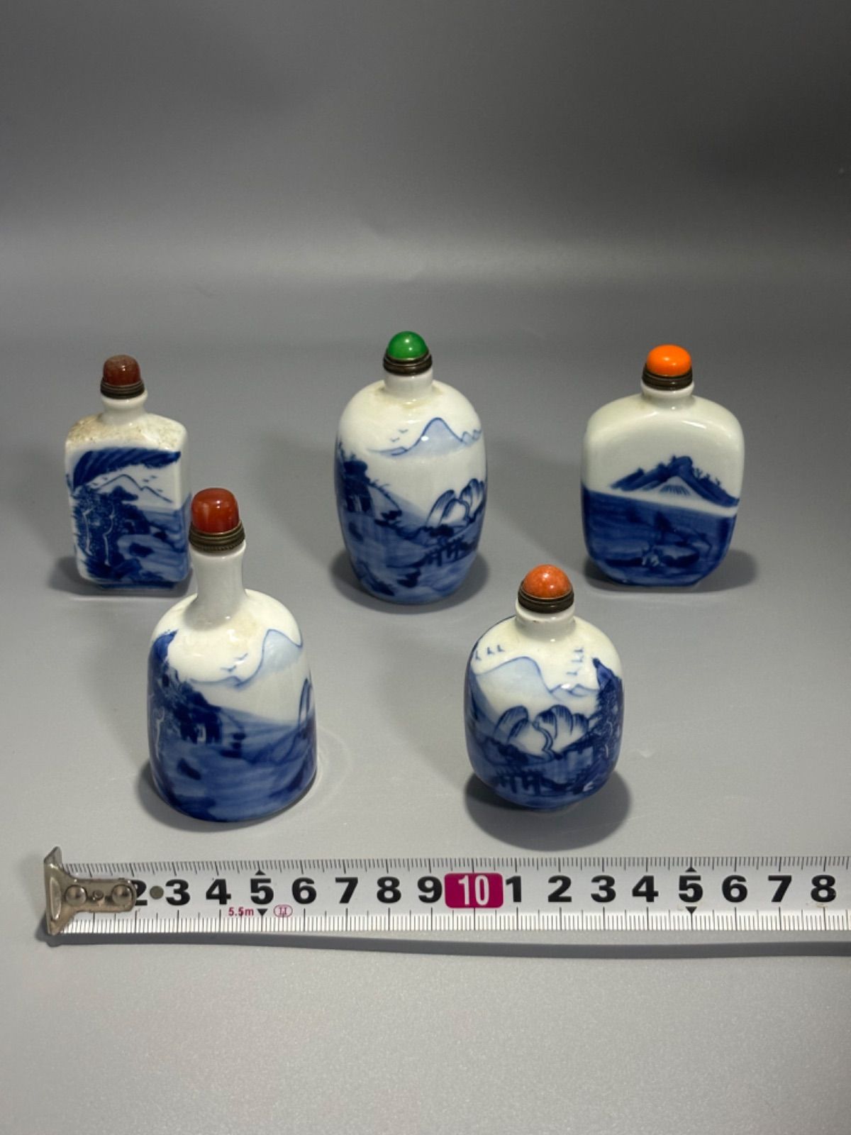 中国古美術 骨董品 香水瓶 鼻煙壺 5個セット - メルカリ