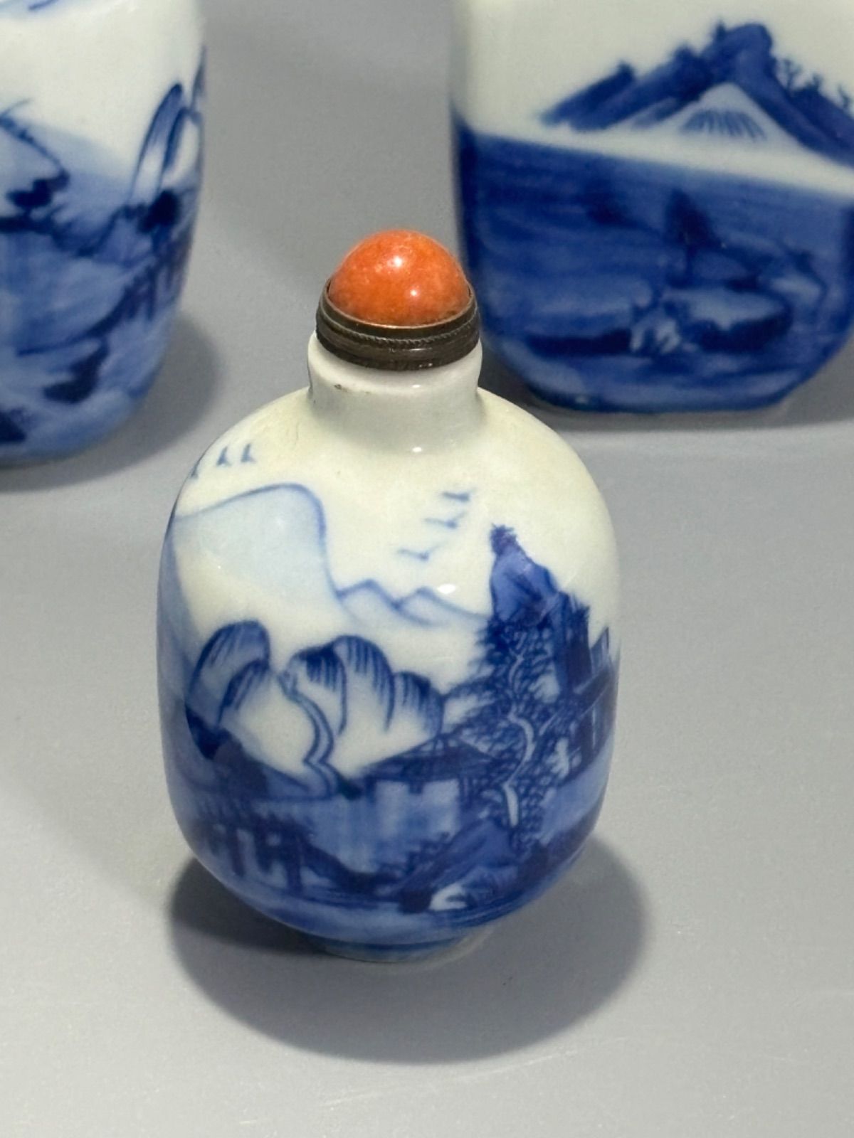 中国古美術 骨董品 香水瓶 鼻煙壺 5個セット - メルカリ