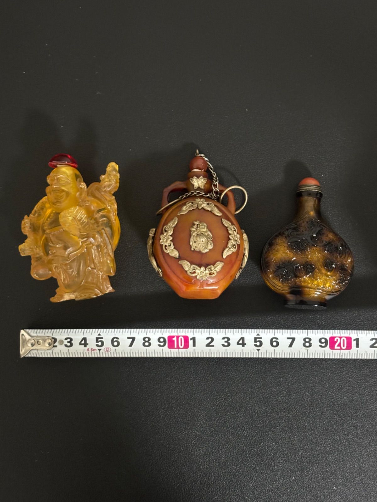 中国古美術 骨董品 香水瓶 鼻煙壺 3個セット - メルカリ