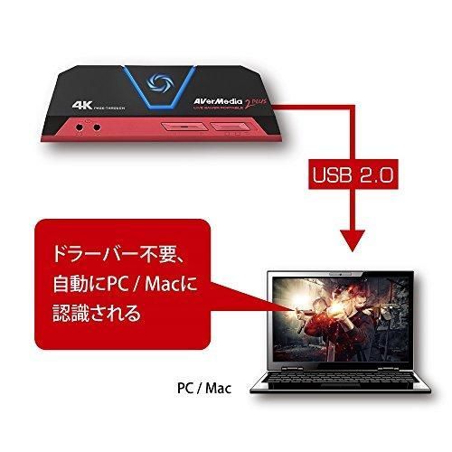 AVerMedia Live Gamer Portable 2 PLUS AVT-C878 PLUS [4Kパススルー